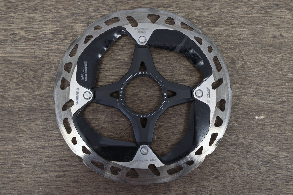 (2) 160mm Shimano XTR RT-MT900-S Center Lock Disc Brake Rotors