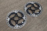 (2) 160mm Shimano XTR RT-MT900-S Center Lock Disc Brake Rotors