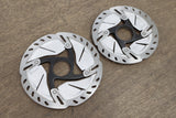 (2) 140mm/160mm Shimano Ultegra SM-RT800 Center Lock Disc Brake Rotors RT 800