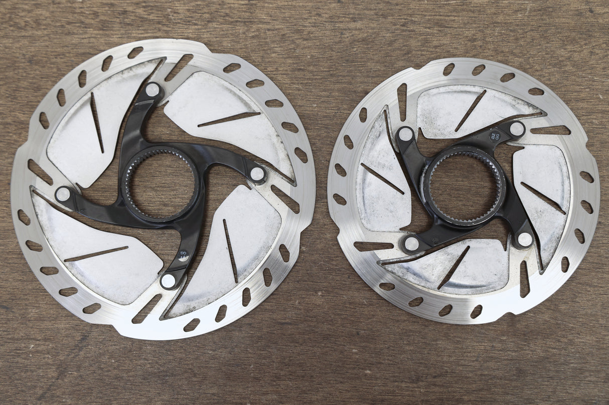 (2) 140mm/160mm Shimano Ultegra SM-RT800 Center Lock Disc Brake Rotors RT 800