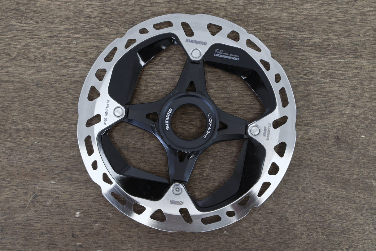 (1) 160mm Shimano XTR RT-MT900-S Center Lock Disc Brake Rotor