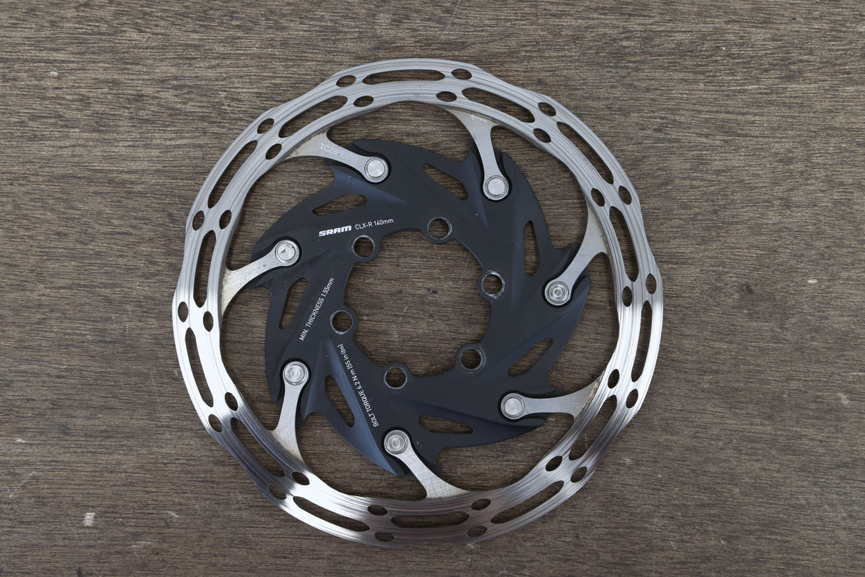 (2) 140mm SRAM CenterLine CLX-R Center Lock Disc Brake Rotors