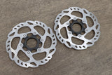(2) 160mm Shimano SLX SM-RT70 Center Lock Disc Brake Rotors