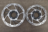 (2) 160mm/140mm SRAM PaceLine Center Lock Disc Brake Rotors