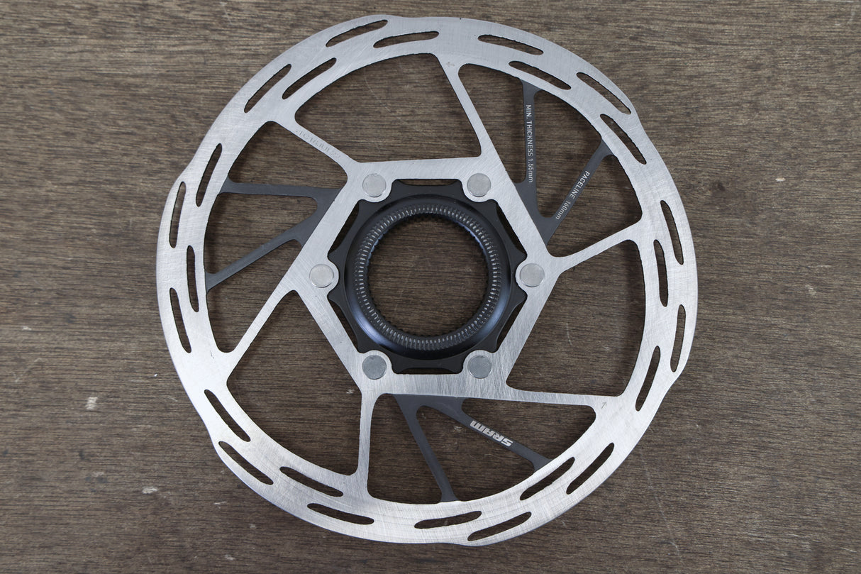 (2) 160mm/140mm SRAM PaceLine Center Lock Disc Brake Rotors
