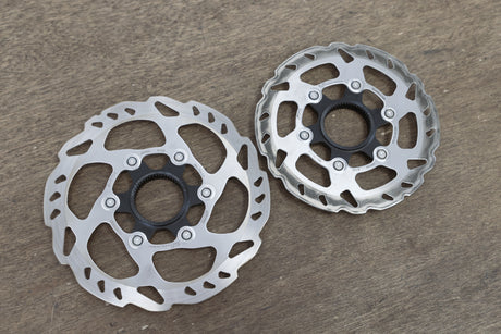 (2) 160mm/140mm Shimano SLX SM-RT70 Center Lock Disc Brake Rotors