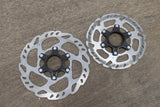 (2) 160mm/140mm Shimano SLX SM-RT70 Center Lock Disc Brake Rotors