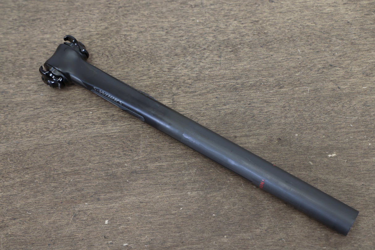 27.2mm Specialized S-WORKS Zertz Carbon 0 Setback Road Seatpost