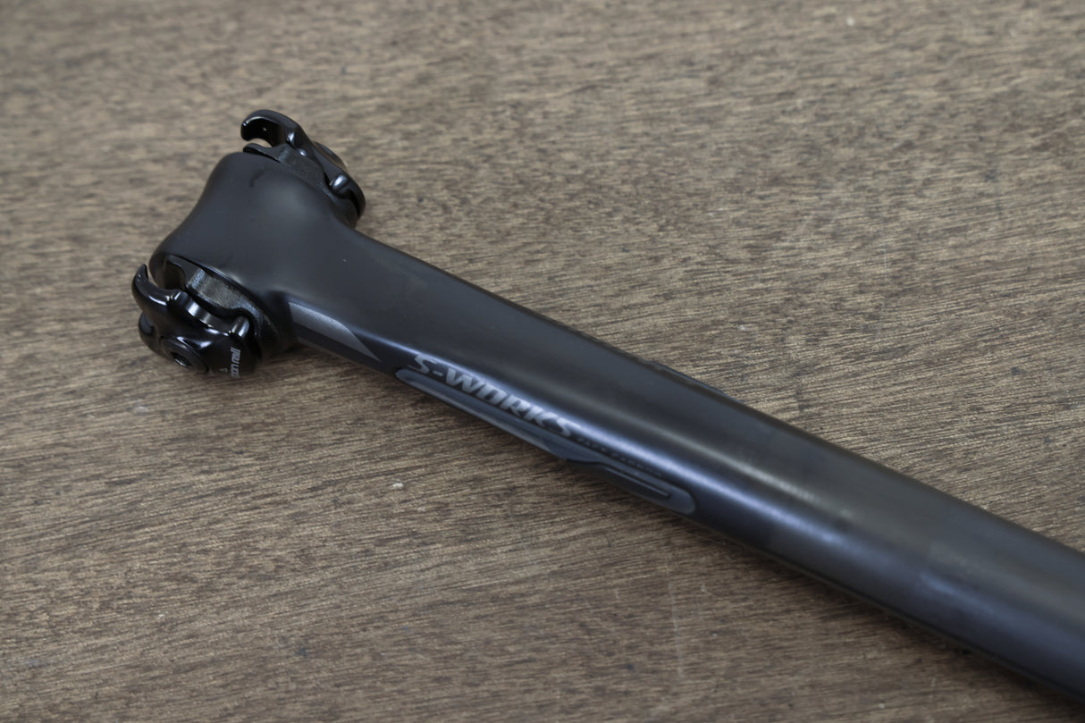 27.2mm Specialized S-WORKS Zertz Carbon 0 Setback Road Seatpost