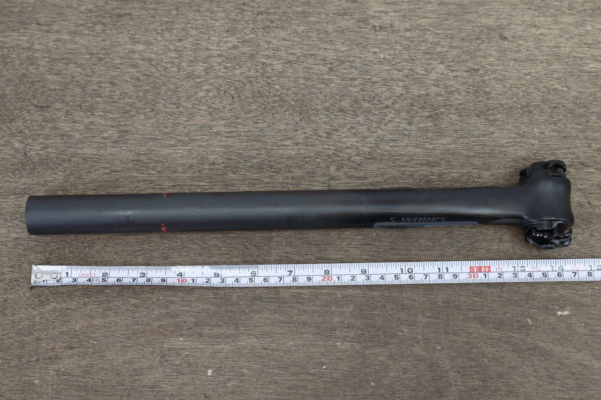 27.2mm Specialized S-WORKS Zertz Carbon 0 Setback Road Seatpost