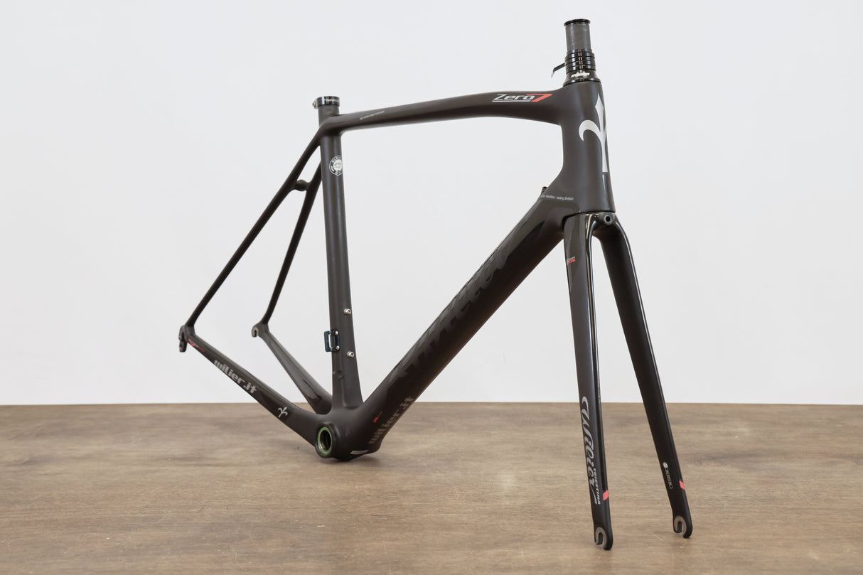 55cm Wilier Triestina Zero 7 Carbon Rim Brake Road Frameset Zero.7