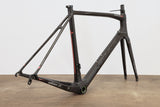 55cm Wilier Triestina Zero 7 Carbon Rim Brake Road Frameset Zero.7