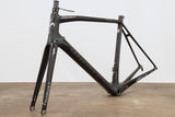 55cm Wilier Triestina Zero 7 Carbon Rim Brake Road Frameset Zero.7