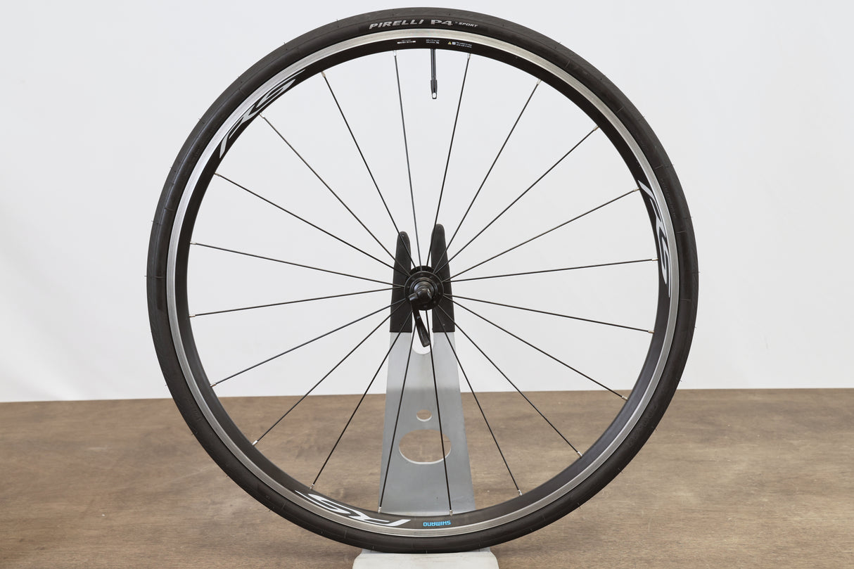 FRONT Shimano WH-RS100 Alloy Clincher Rim Brake Wheel
