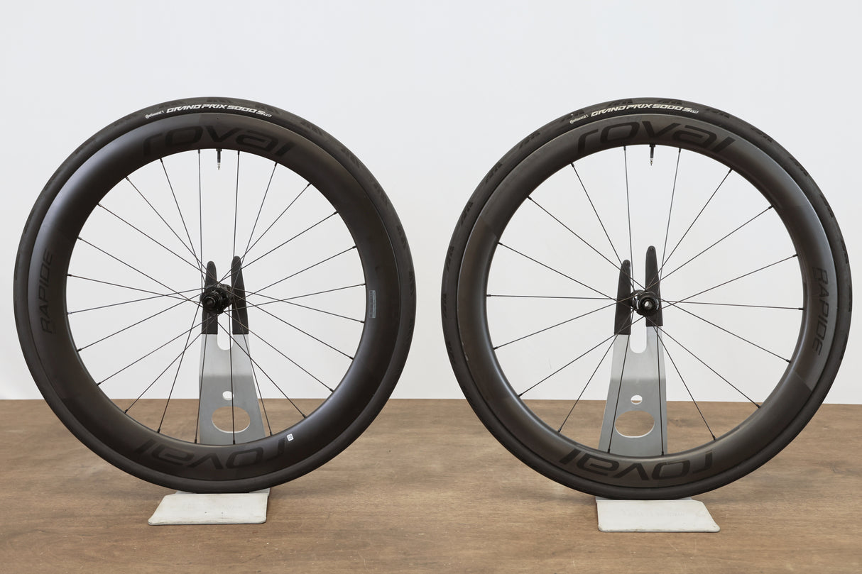 Roval Rapide CL II Carbon Tubeless Disc Brake Wheelset SRAM XDR 12 Speed