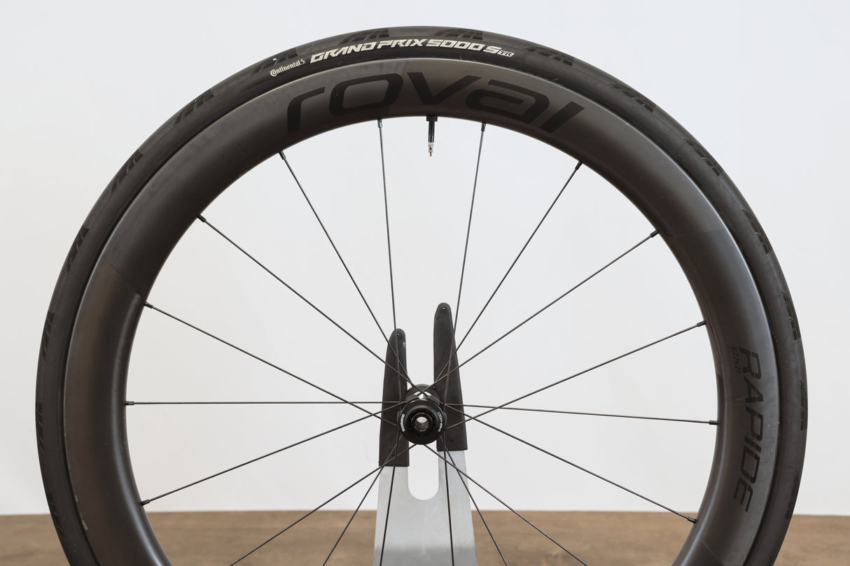 Roval Rapide CL II Carbon Tubeless Disc Brake Wheelset SRAM XDR 12 Speed