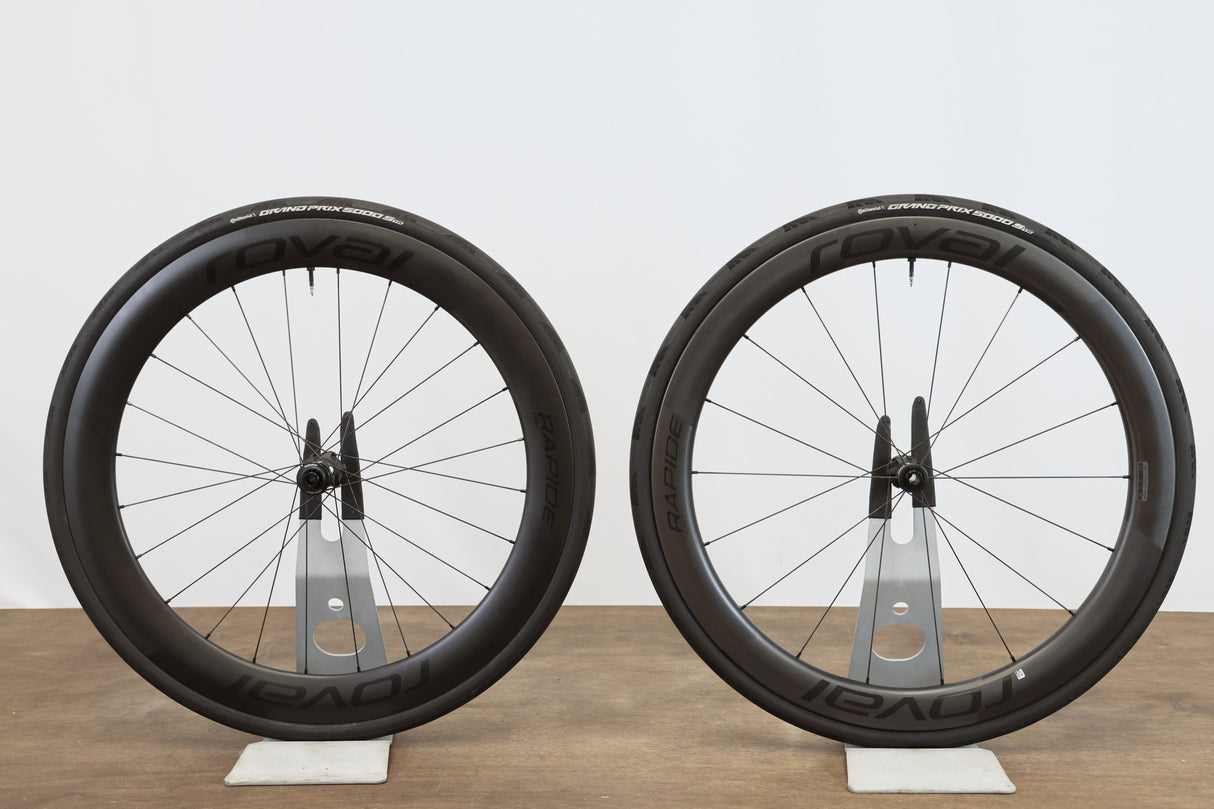 Roval Rapide CL II Carbon Tubeless Disc Brake Wheelset SRAM XDR 12 Speed