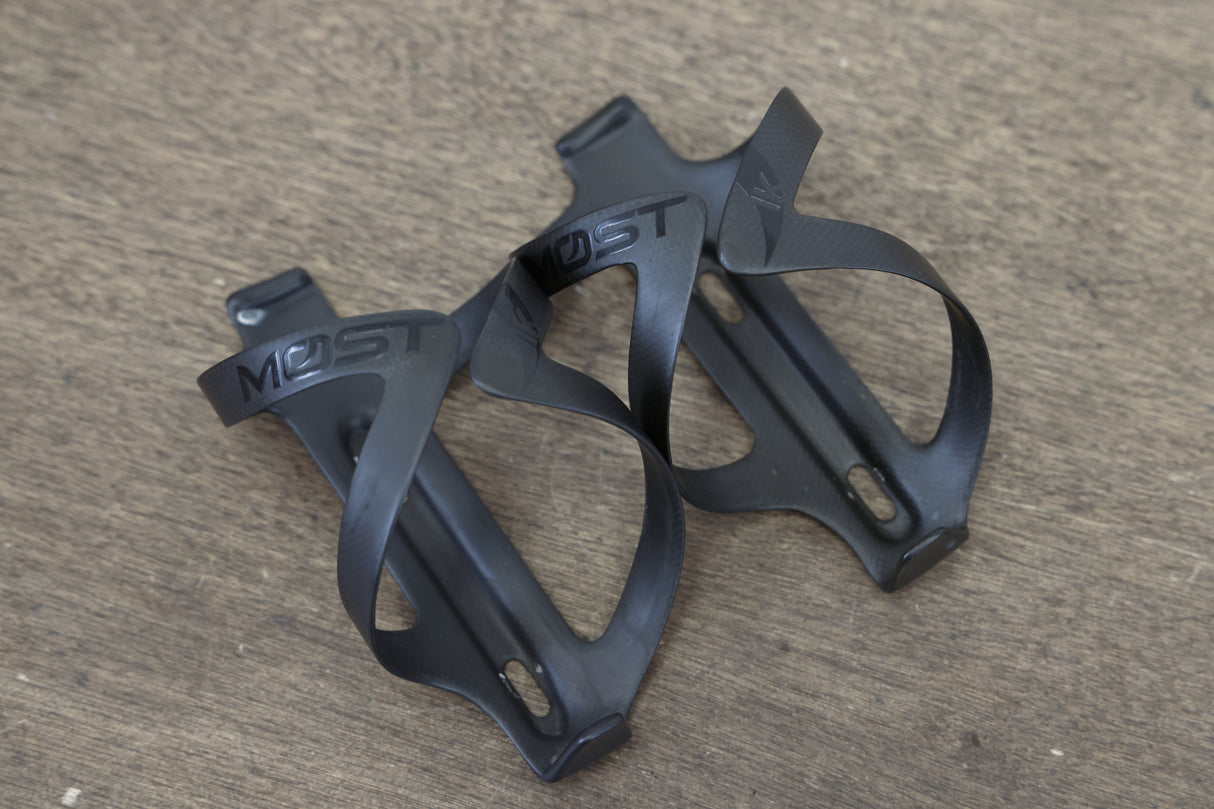 (2) Pinarello MOST Carbon Water Bottle Cages 51g