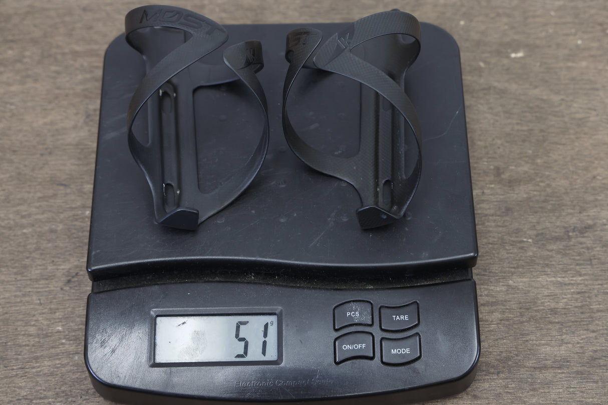 (2) Pinarello MOST Carbon Water Bottle Cages 51g