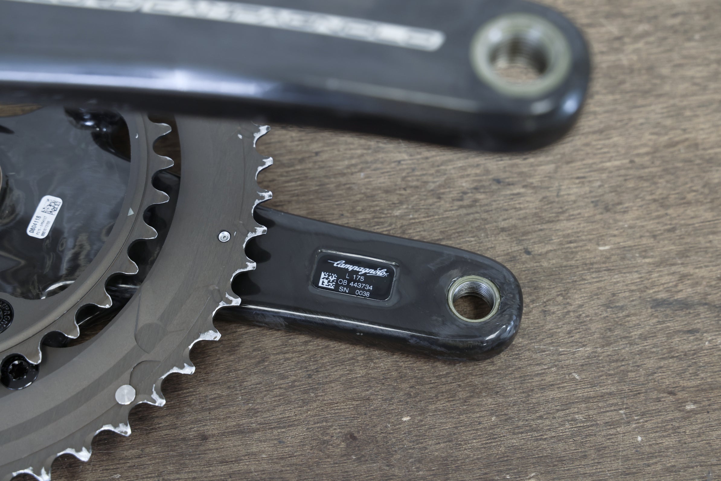 175mm 52/36T Campagnolo Super Record 11 Speed Carbon Crankset