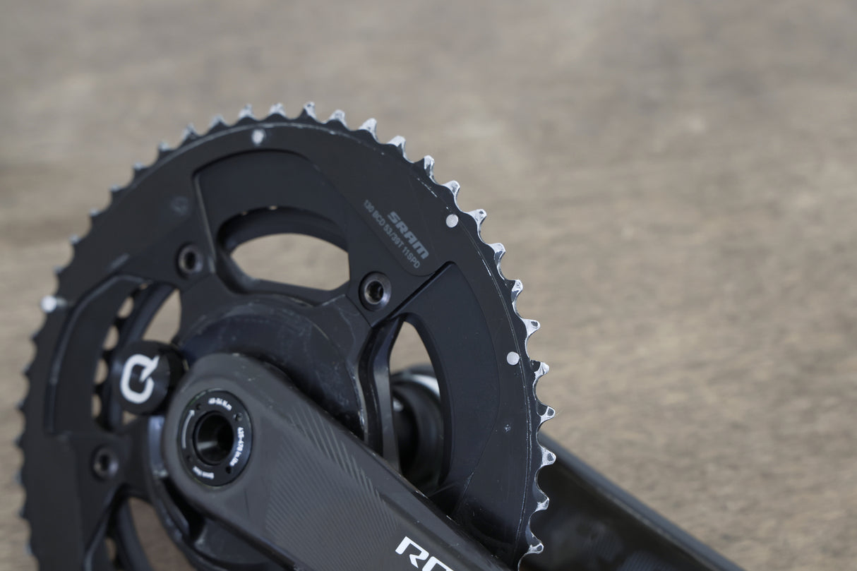 172.5mm 53/39T BB30 SRAM Red 22 Quarq DZero Carbon Power Meter Crankset