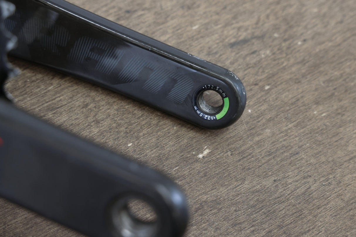 172.5mm 53/39T BB30 SRAM Red 22 Quarq DZero Carbon Power Meter Crankset