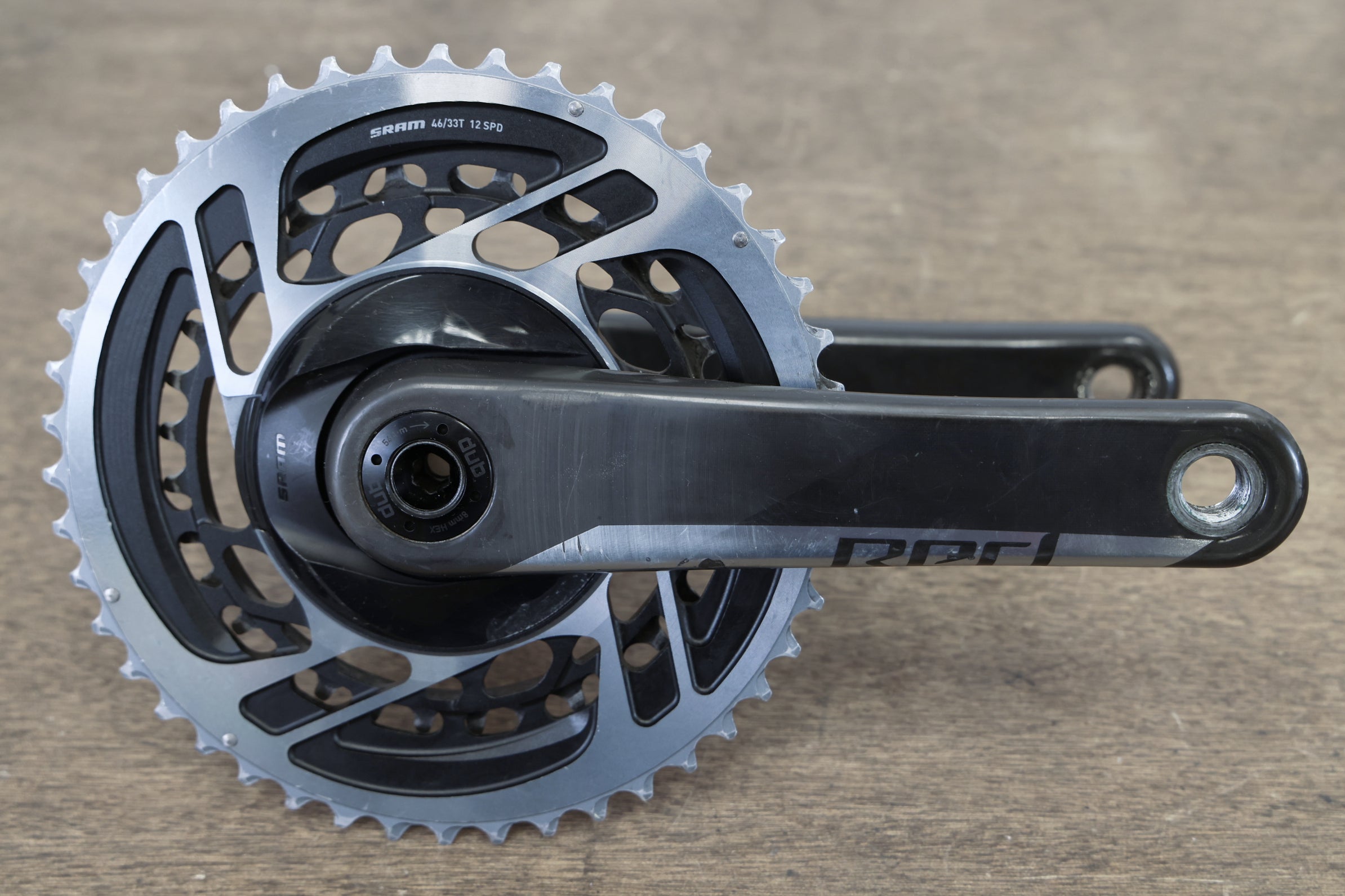 SRAM RED クランクセット 46/33T 12s 170mm 46/33T DUB SRAM Red AXS 12 Speed Crankset – Elevate Cycling