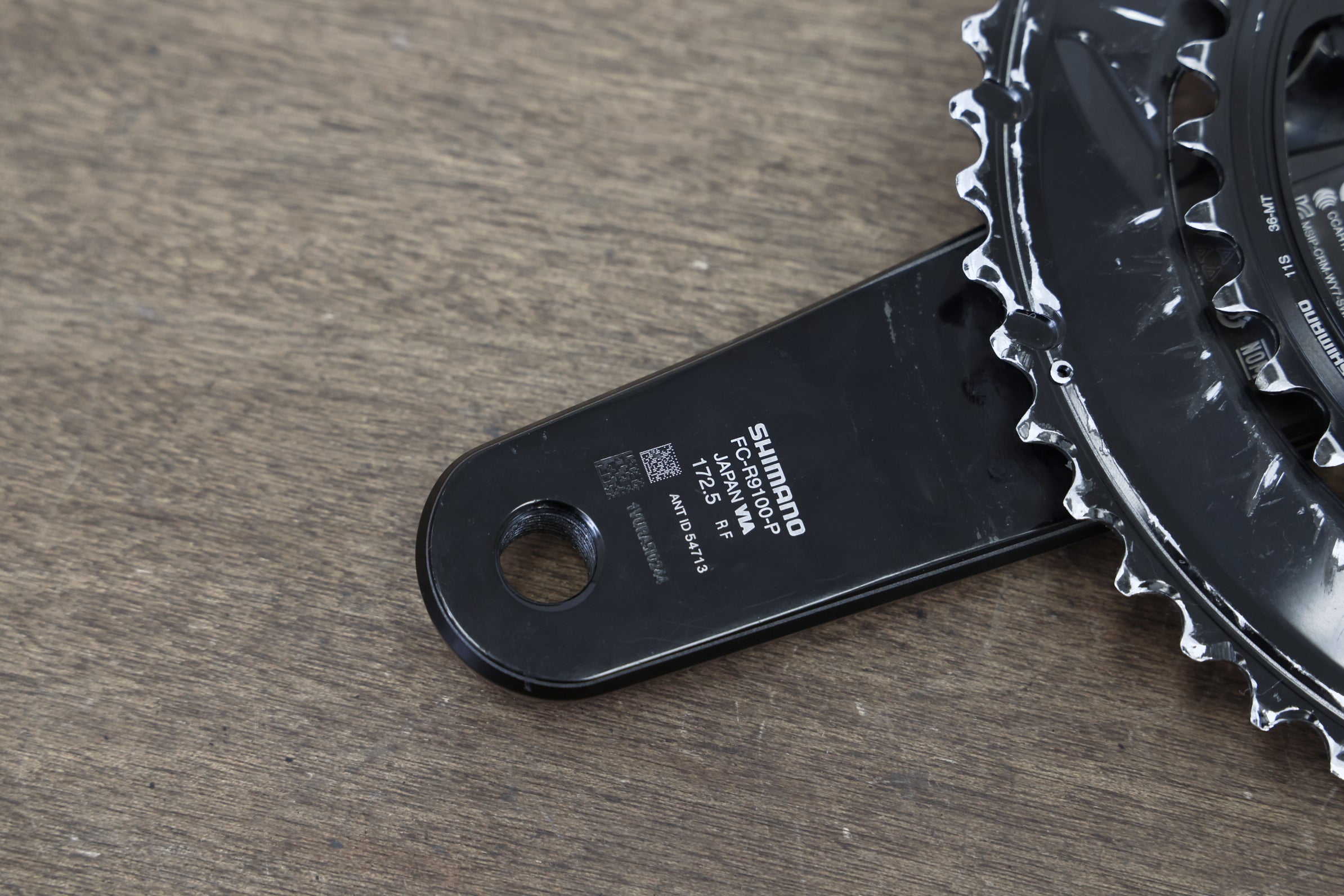 172.5mm 52/36T Shimano Dura Ace FC-R9100-P Dual Power Meter