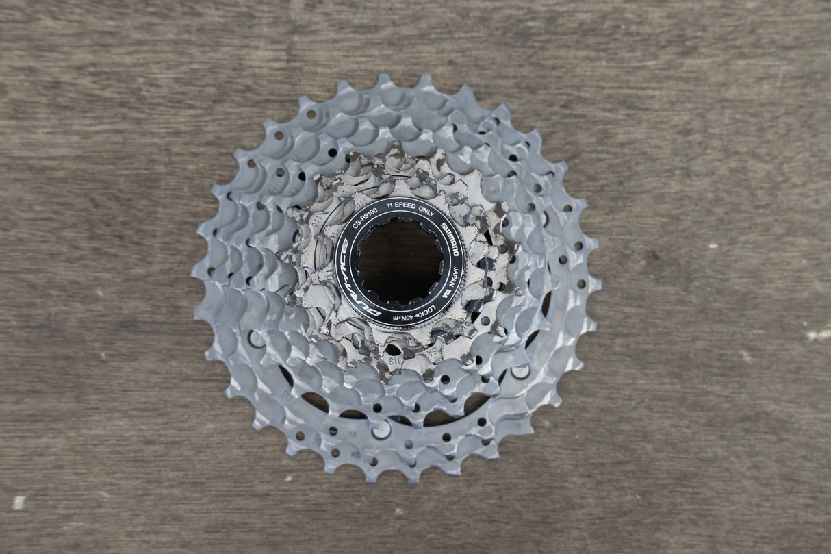 11-30T Shimano Dura-Ace CS-R9100 11 Speed Road Cassette 205g 9100