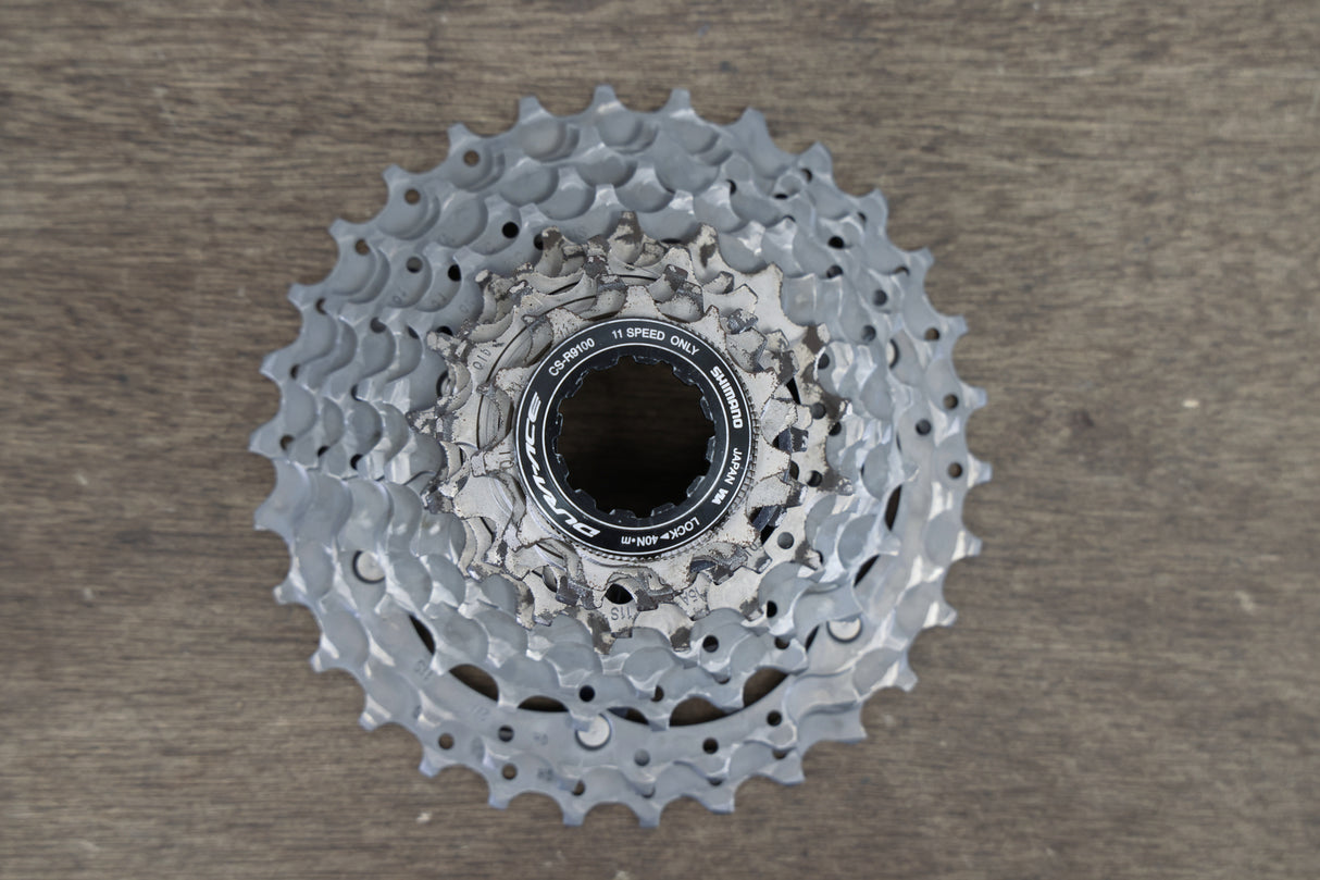 11-30T Shimano Dura-Ace CS-R9100 11 Speed Road Cassette 205g 9100