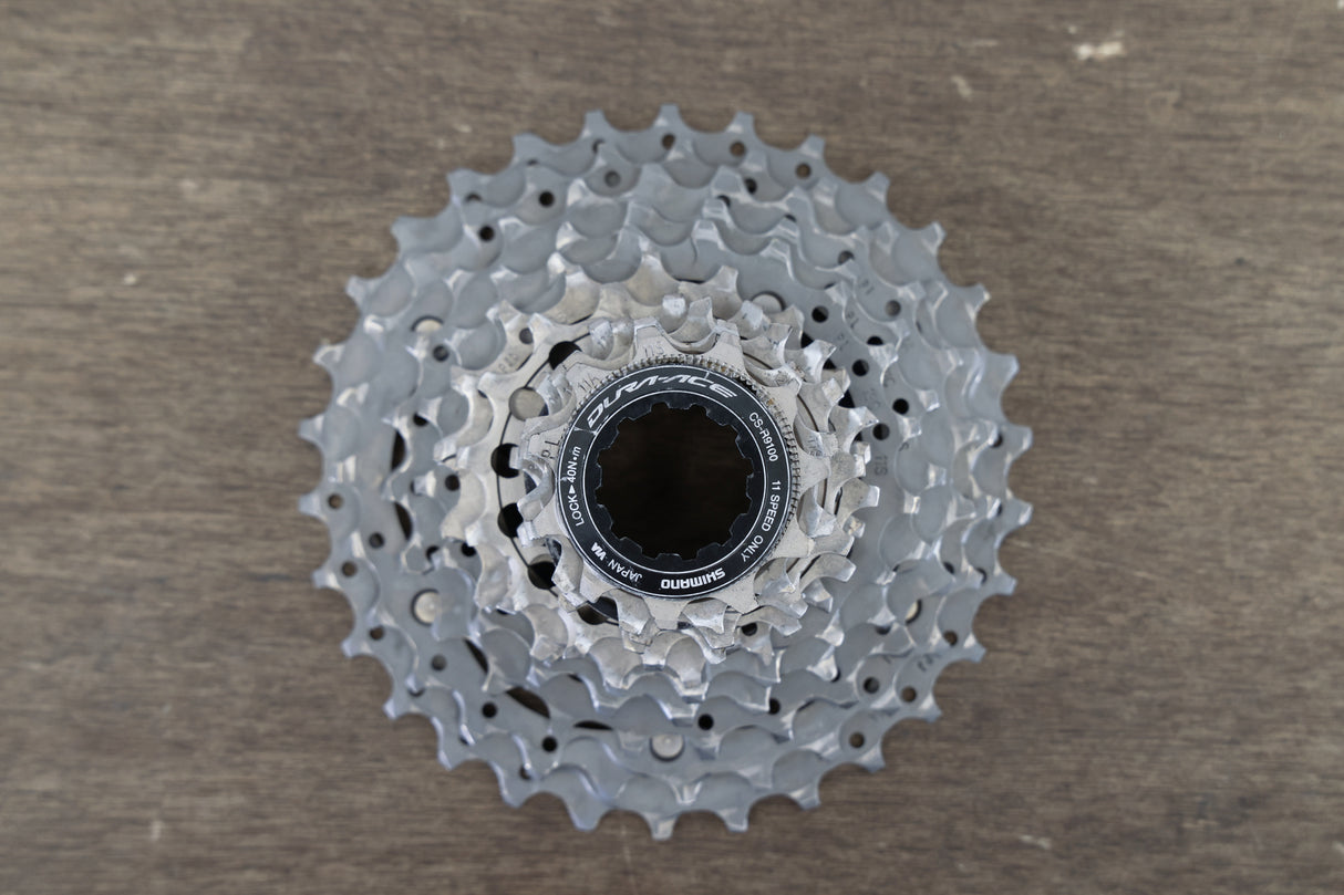 11-30T Shimano Dura-Ace CS-R9100 11 Speed Road Cassette 205g 9100