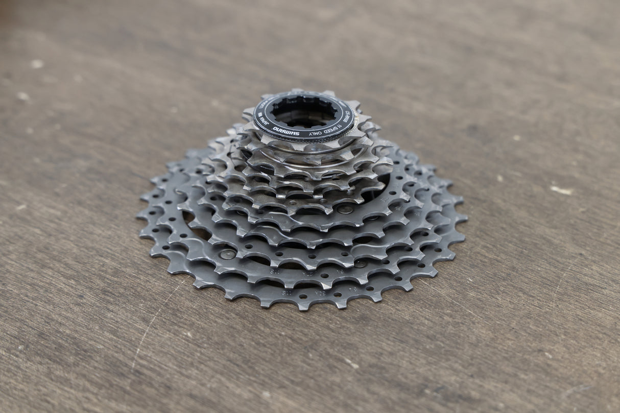 11-30T Shimano Dura-Ace CS-R9100 11 Speed Road Cassette 205g 9100