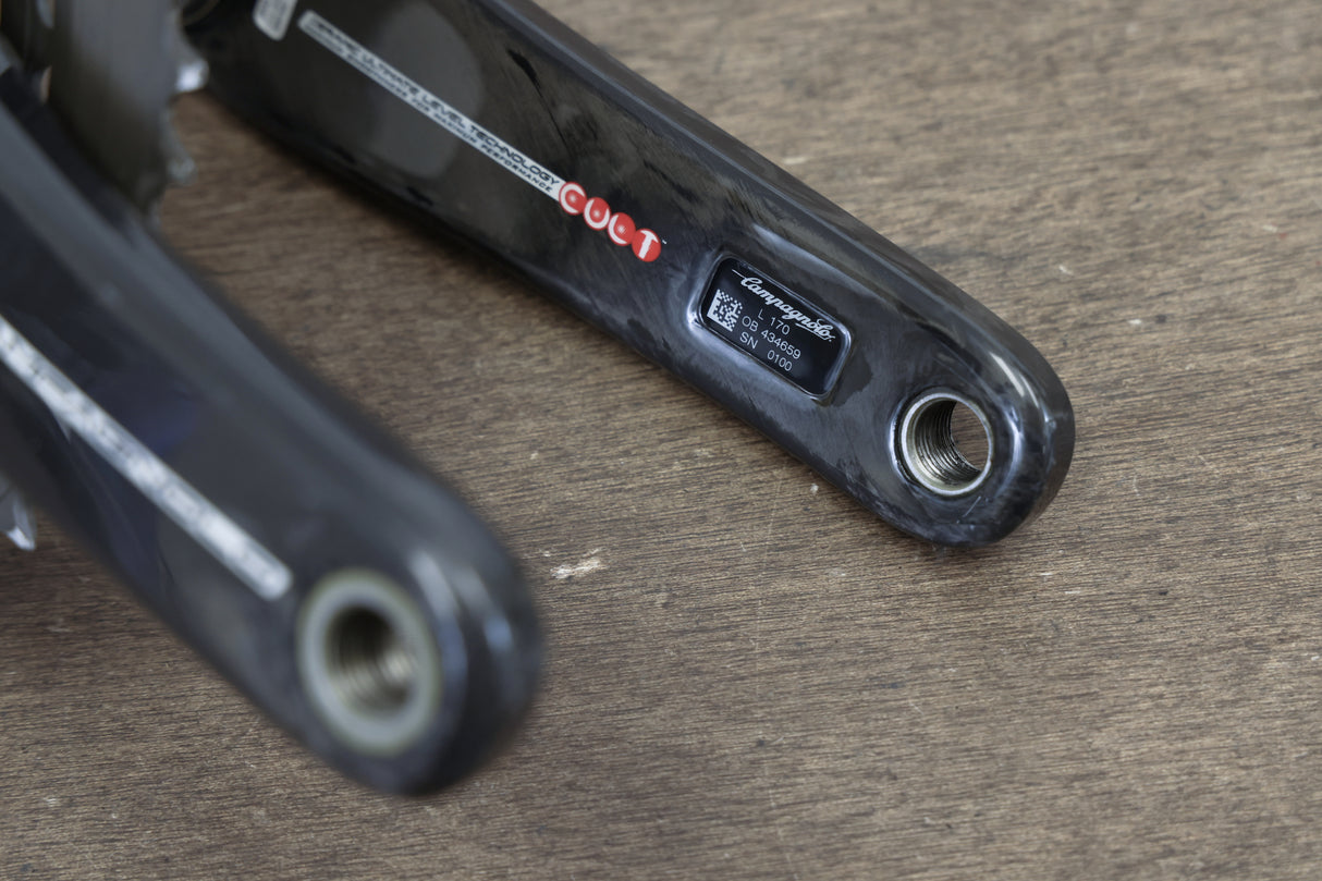 170mm 52/36T Campagnolo Super Record 11 Speed Carbon Crankset