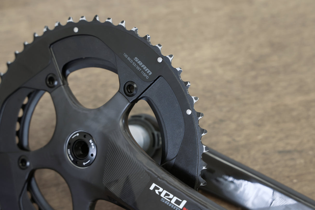 175mm 53/39T BB30 SRAM Red 22 Carbon Crankset