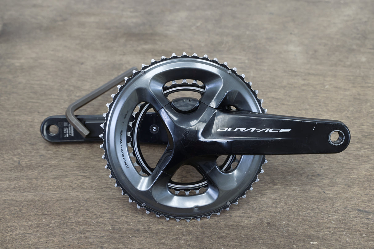 172.5mm 50/34T Shimano Dura Ace FC-R9100-P Dual Power Meter Crankset