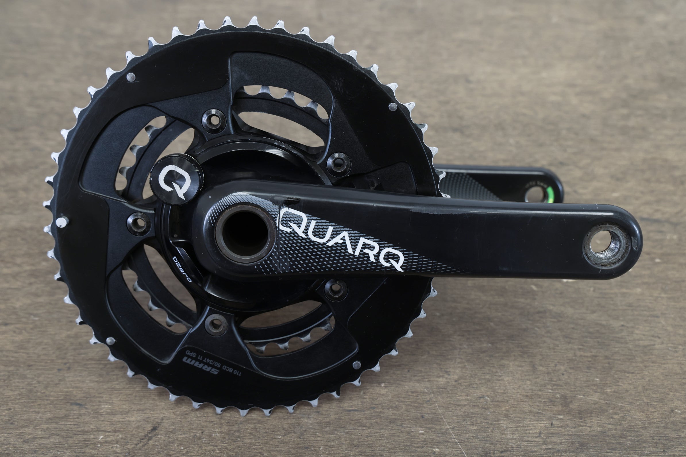 172.5mm 50/34T GXP Quarq DZero Power Meter Road Crankset – Elevate