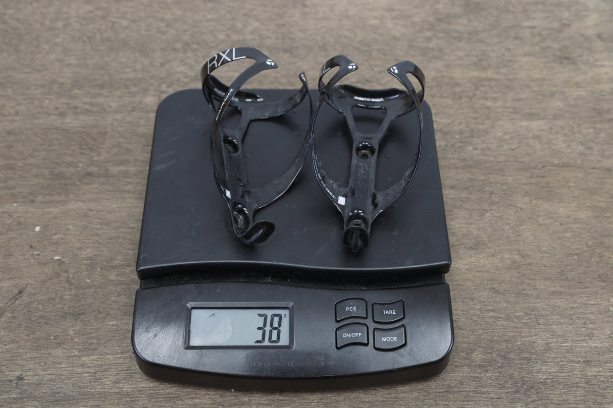 (2) Bontrager RXL Carbon Water Bottle Cages 38g