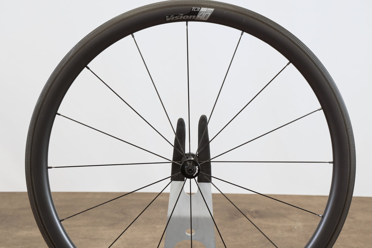 Vision SC 40 Carbon Tubeless Clincher Rim Brake Wheelset Shimano/SRAM 11 Speed