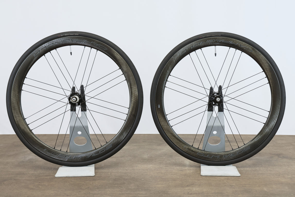 Campagnolo Bora WTO 45 Carbon Tubeless Clincher Disc Brake Wheelset 11 Speed