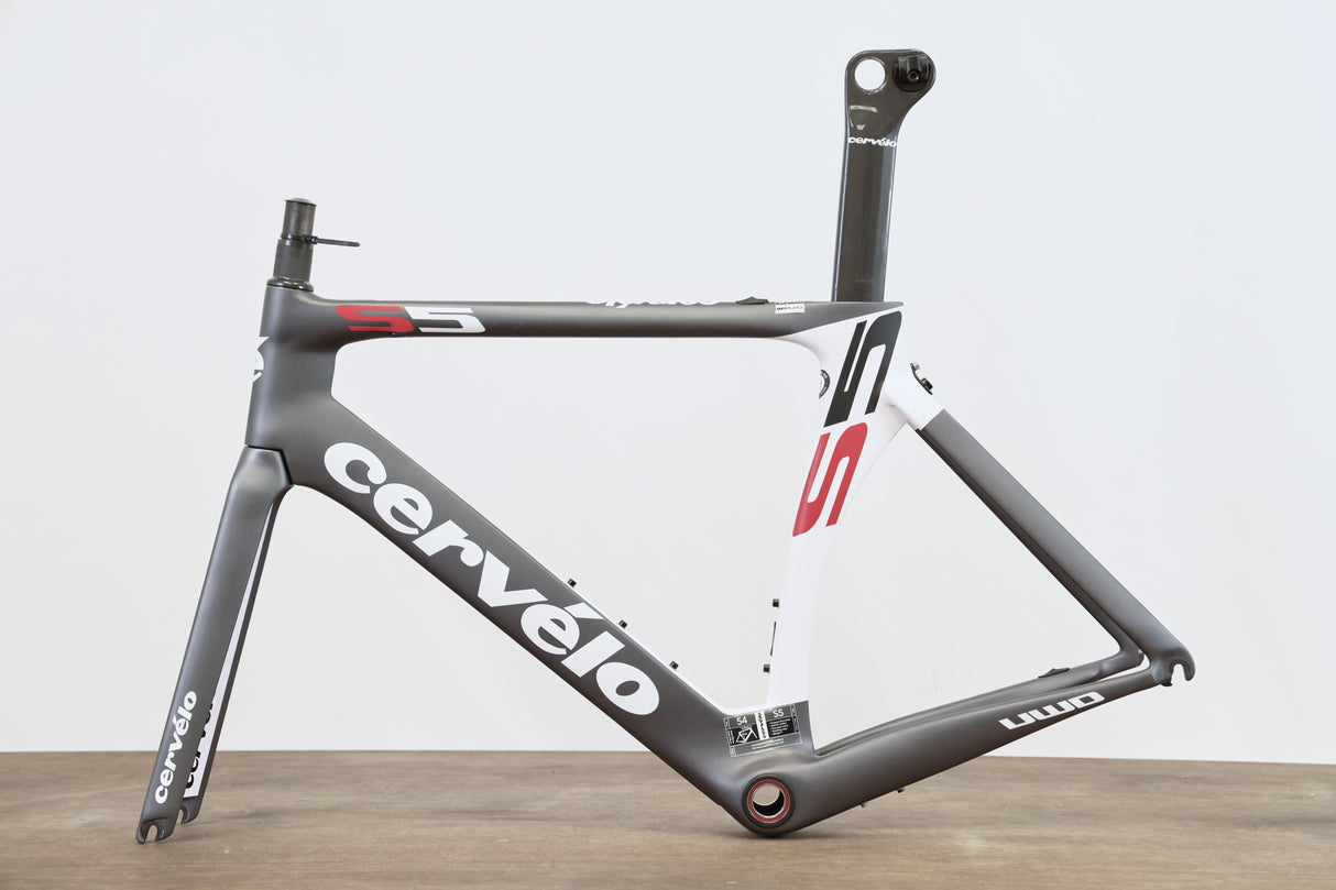 54cm Cervelo S5 Carbon Rim Brake Road Frameset