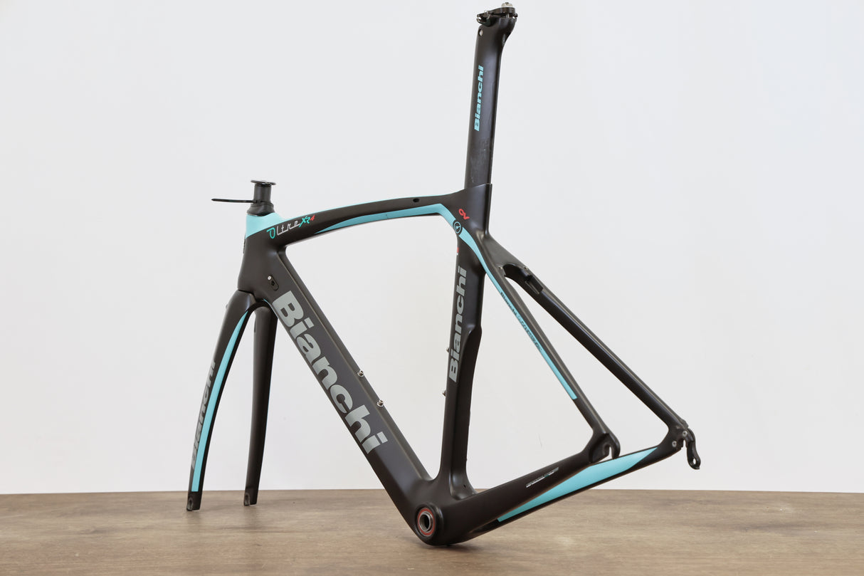 55cm Bianchi Oltre XR4 CV Carbon Aero Rim Brake Road Frameset