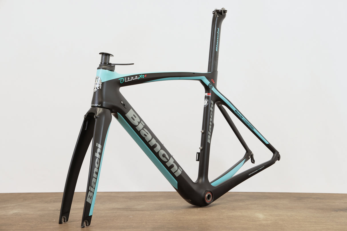 55cm Bianchi Oltre XR4 CV Carbon Aero Rim Brake Road Frameset
