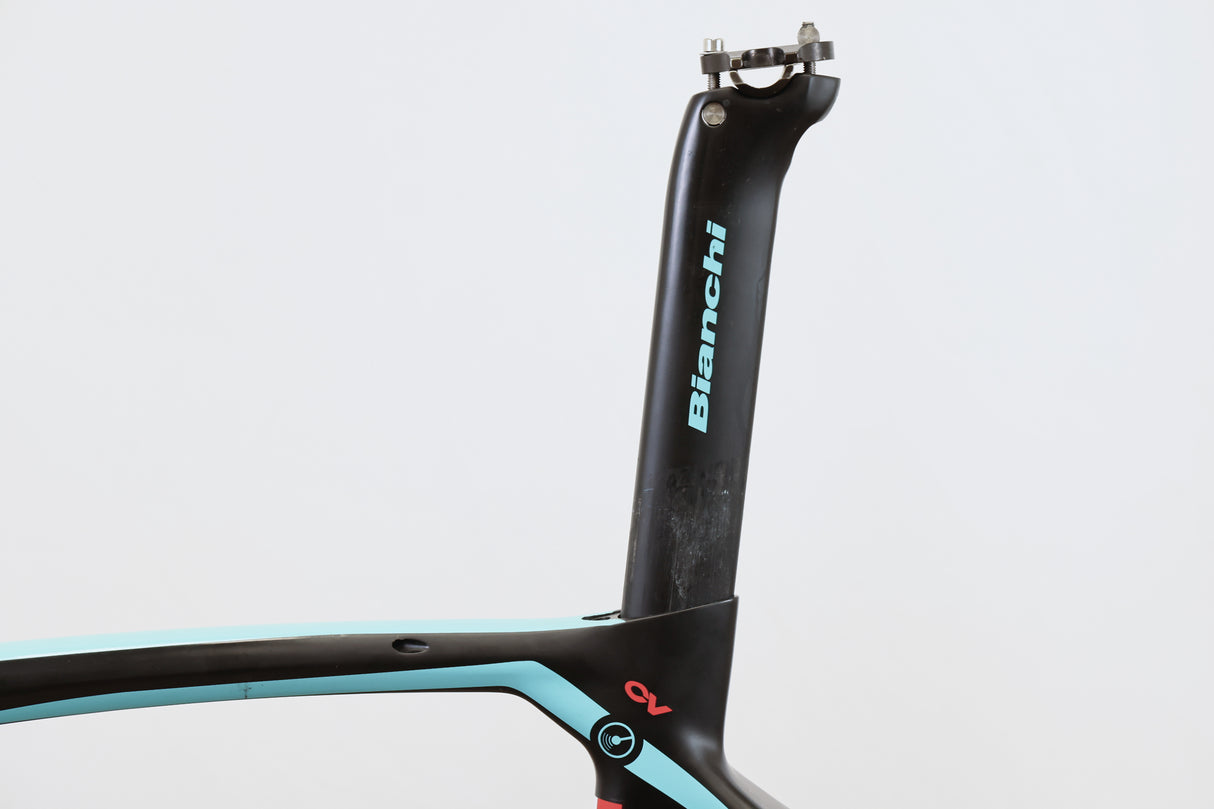 55cm Bianchi Oltre XR4 CV Carbon Aero Rim Brake Road Frameset