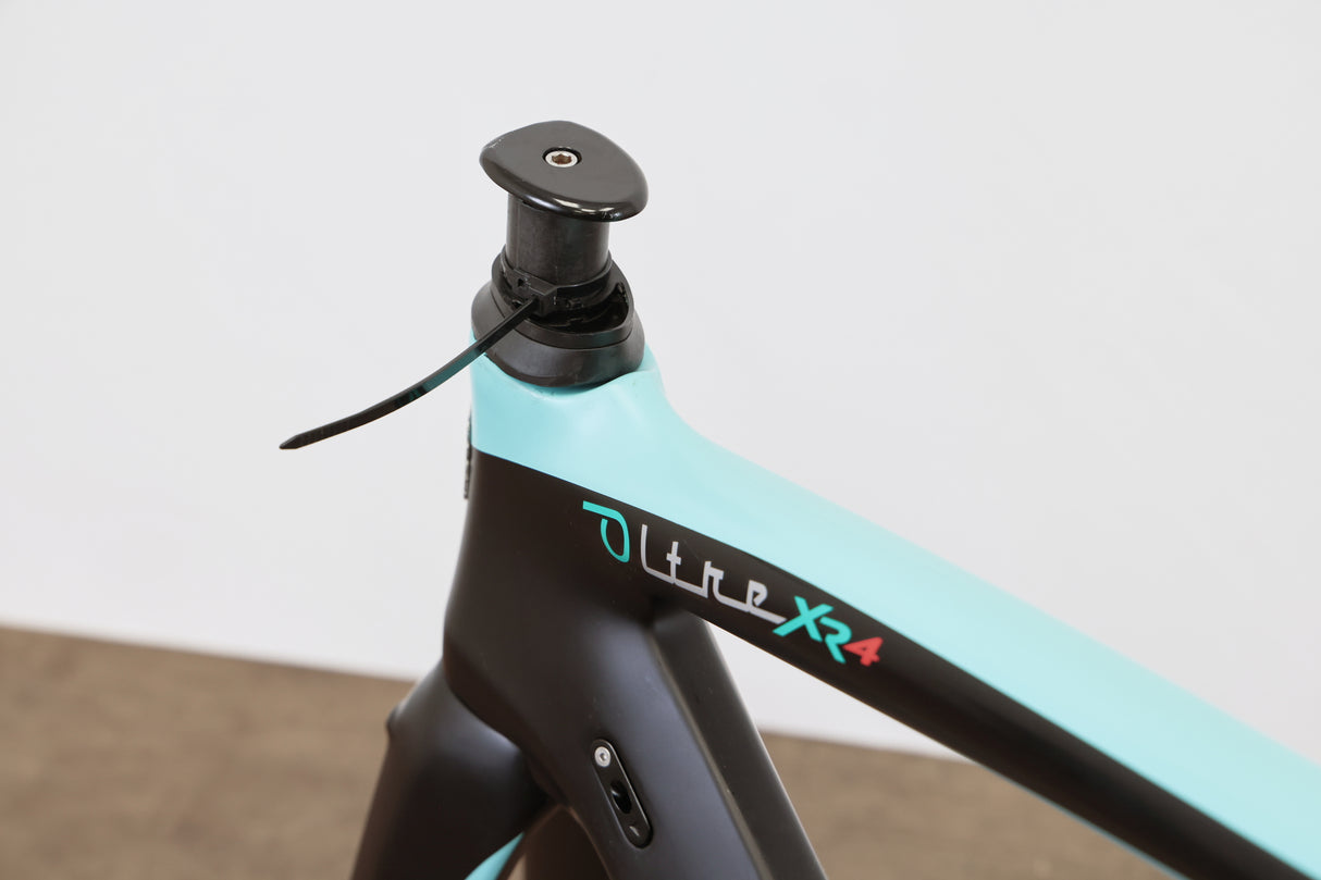 55cm Bianchi Oltre XR4 CV Carbon Aero Rim Brake Road Frameset