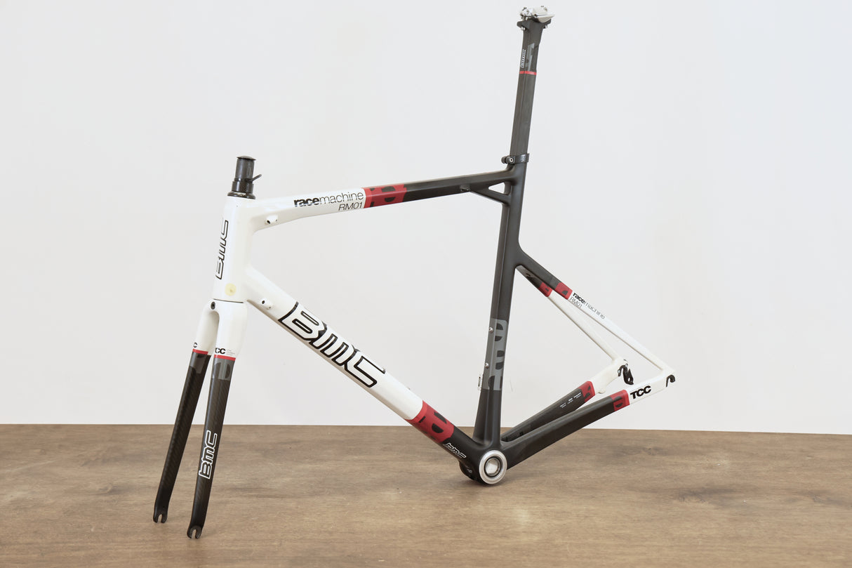 55cm BMC RaceMachine RM01 Carbon Rim Brake Road Frameset RM 01