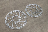 (2) 160mm/140mm SRAM CenterLine 6-Bolt Disc Brake Rotors Road Gravel CX