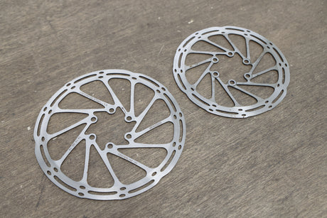 (2) 160mm/140mm SRAM CenterLine 6-Bolt Disc Brake Rotors Road Gravel CX