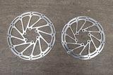 (2) 160mm/140mm SRAM CenterLine 6-Bolt Disc Brake Rotors Road Gravel CX