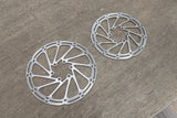 (2) 160mm/140mm SRAM CenterLine 6-Bolt Disc Brake Rotors Road Gravel CX