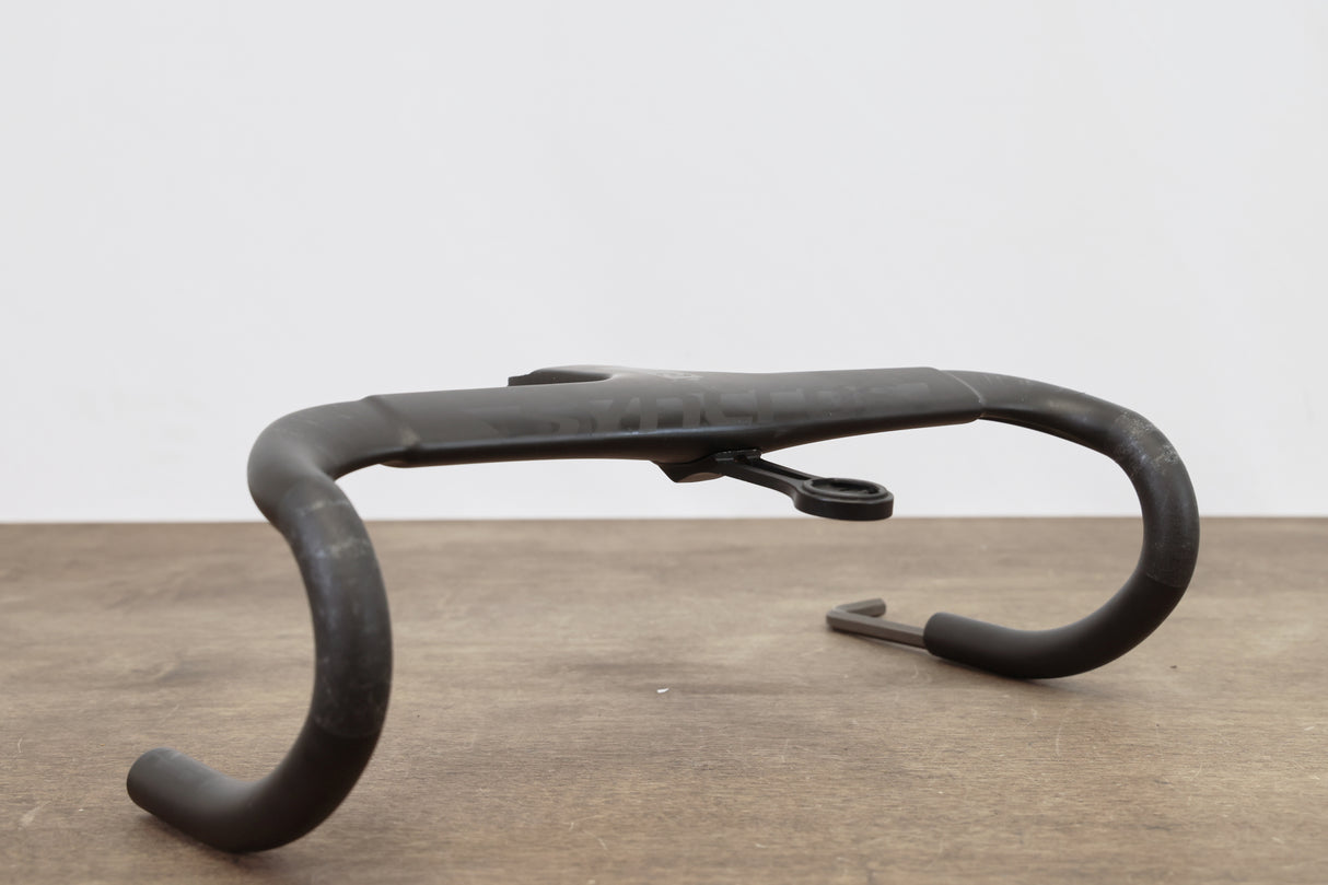 42cm 120mm Syncros Aero RR 1.0 Carbon Compact Road Barstem + Mount 1 1/4"